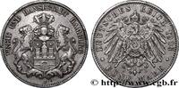 GERMANY - FREE CITY OF HAMBURG 5 Mark GERMANY - FREE CITY OF HAMBURG Hambourg 1903 (37,50mm, 27,56g, 12h) -