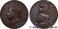 GREAT BRITAIN - GEORGE IV 1/2 Penny Georges IV GREAT BRITAIN - GEORGE IV 1827 (28mm, 9,61g, 12h) -