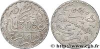 MOROCCO 1 Dirham Hassan I an 1309 MOROCCO Paris 1891 (17mm, 2,91g, 12h) -