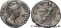 THE ANTONINES (96 AD to 192 AD) Denier FAUSTINA MAJOR Rome 148 (après) (16mm, 3,36g, 6h) -
