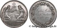 FRANCE Médaille de mariage, Evangile de St Mathieu AMOUR ET MARIAGE 1880 (31,5mm, 14,06g, 6h) -