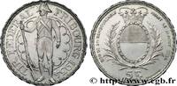 SWITZERLAND 5 Francs, monnaie de Tir, Fribourg SWITZERLAND Le Locle 1934 (30mm, 15g, 6h) -