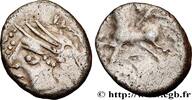 FRANCE Denier KALETEDOY, au delta renversé GALLIA BELGICA - LINGONES (Area of Langres) c. 80-50 AC. (13,5mm, 1,84g, 2h) -