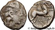 FRANCE Denier à la lyre EDUENS, ÆDUI (BIBRACTE, Area of the Mont-Beuvray) Autun (71) c. avant 52 AC. (13mm, 1,94g, 5h) -