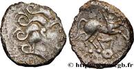 FRANCE Denier à la lyre EDUENS, ÆDUI (BIBRACTE, Area of the Mont-Beuvray) Autun (71) c. avant 52 AC. (13mm, 1,90g, 2h) -