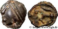 FRANCE Potin à la grosse tête, au bandeau lisse GALLIA BELGICA - SEQUANI (Area of Besançon) Ier siècle avant J.-C. (22mm, 4,37g, 9h) -