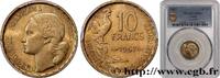 FRANCE 10 francs Guiraud IV REPUBLIC 1957 (20mm, 3g, 6h) -