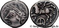 FRANCE Denier KALETEDOY à la demi-rouelle GALLIA BELGICA - LINGONES (Area of Langres) IIe - Ier siècles avant J.-C. (12,5mm, 1,83g, 12h) -