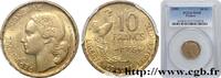 FRANCE 10 francs Guiraud IV REPUBLIC 1955 (20mm, 7g, 6h) -