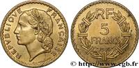 FRANCE 5 francs Lavrillier, bronze-aluminium PROVISIONAL GOVERNEMENT OF THE FRENCH REPUBLIC Castelsarrasin 1946 (31mm, 11,96g, 6h) -