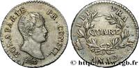 FRANCE Quart (de franc) Bonaparte Premier Consul CONSULATE Toulouse 1804 (15mm, 1,25g, 6h) -