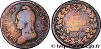 FRANCE 2 décimes Dupré DIRECTOIRE Limoges 1796 (31mm, 20g, 6h) -
