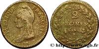 FRANCE 2 décimes Dupré DIRECTOIRE Limoges 1796 (31mm, 20g, 6h) -