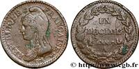FRANCE Un décime Dupré, grand module DIRECTOIRE Paris 1799 (31,7mm, 19,96g, 6h) -