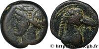 Hellenistic 1 (323 BC to 188 BC) Shekel ZEUGITANA - CARTHAGE Carthage ou Sardaigne c. 300-264 AC. (18,5mm, 5,39g, 12h) -