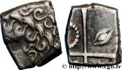 FRANCE Drachme style flamboyant - classe au torque S.152 GALLIA - SOUTH WESTERN GAUL - PETROCORES / NITIOBROGES, Unspecified c. 121-52 BC (12,5mm, 3,40g, 6h) -