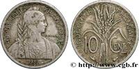 FRENCH INDOCHINA 10 Centièmes FRENCH INDOCHINA Paris 1939 (18mm, 3,01g, 6h) -