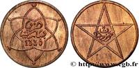 MOROCCO 2 Mazounas Moulay Yussef I an 1330 MOROCCO Paris 1911 (20mm, 2,04g, 12h) -