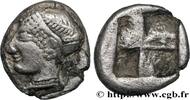 Archaïc 2 (550 BC to 480 BC) Trihémiobole IONIA - PHOKAIA Marseille, Gaule ou Phocée, Ionie c. 480 AC. (10mm, 1,01g, h) -