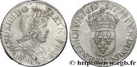 FRANCE Demi-écu, portrait à la mèche longue LOUIS XIV THE SUN KING Angers 1659 (32mm, 13,52g, 6h) -