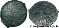 FRANCE Bronze au cheval GALLIA - AULERCI EBUROVICES (Area of Évreux) Évreux (27) c.60-50 AC. (14,5mm, 2,84g, 12h) -