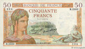 FRANCE 50 Francs CÉRÈS FRANCE 50 Francs CÉRÈS 1935 XF -