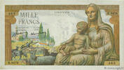 FRANCE 1000 Francs DÉESSE DÉMÉTER FRANCE 1000 Francs DÉESSE DÉMÉTER 1943 VF -