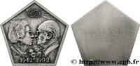 FRANCE Médaille, Noces d’or AMOUR ET MARIAGE 1992 (41,5mm, 27,40g, 12h) -