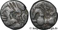 FRANCE Demi quinaire GALLIA BELGICA - LINGONES (Area of Langres) IIe - Ier siècles avant J.-C. (10mm, 1g, 8h) -