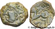 FRANCE Bronze au cheval et au sanglier GALLIA - AULERCI EBUROVICES (Area of Évreux) Évreux (27) c.60-50 AC. (17,5mm, 2,11g, 9h) -