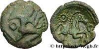 FRANCE Bronze au personnage courant GALLIA BELGICA - BELLOVACI (Area of Beauvais) Beauvais (60) c. Ier siècle avant J.-C. (17mm, 2,65g, 4h) -