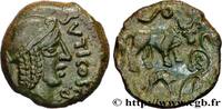 FRANCE Bronze SVTICOS, classe I au taureau VELIOCASSES (Area of Norman Vexin) c. 50-40 AC. (15mm, 2,71g, 8h) -