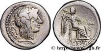 THE REPUBLIC (280 BC to 27 BC) Quinaire PORCIA Rome 89 AC. (15mm, 2,13g, 9h) -