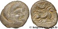 FRANCE Statère de billon, classe I au nez droit CORIOSOLITÆ (Area of Corseul, Cotes d'Armor) Saint-Brieuc (22) c. 80-50 AC. (21,5mm, 3,83g, 11h) -