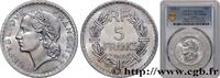 FRANCE 5 francs Lavrillier, aluminium PROVISIONAL GOVERNEMENT OF THE FRENCH REPUBLIC Castelsarrasin 1946 (31mm, g, 6h) -