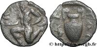 Classic 2 (400 BC to 350 BC) Trihemiobole THRACE - THRACIAN ISLANDS - THASOS Thasos, Thrace c. 404-355 AC. (11,5mm, 0,93g, 12h) -