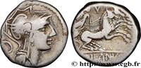 THE REPUBLIC (280 BC to 27 BC) Denier JUNIA Rome 91 AC. (17mm, 3,74g, 3h) -
