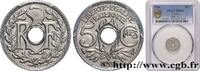 FRANCE 5 centimes Lindauer, petit module III REPUBLIC Paris 1938 (17mm, 2g, 6h) -