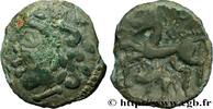 FRANCE Bronze au cheval et au sanglier GALLIA - AULERCI EBUROVICES (Area of Évreux) Évreux (27) c.60-50 AC. (15mm, 2,50g, 12h) -
