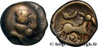 FRANCE Quart de statère “aux segments de cercles”, cheval GALLIA BELGICA - REMI (Area of Reims) Reims (51) c. 80-50 AC. (10mm, 1,27g, 9h) -