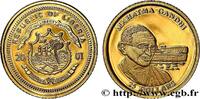 LIBERIA 25 Dollars Proof Gandhi LIBERIA 2001 (11mm, 0,73g, 12h) -