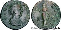 THE ANTONINES (96 AD to 192 AD) Sesterce FAUSTINA MAJOR Rome c. après 147 (32mm, 28,10g, 11h) -