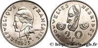 NEW HEBRIDES (VANUATU since 1980) 20 Francs NEW HEBRIDES (VANUATU since 1980) Paris 1975 (28,5mm, 10g, 6h) -