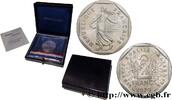 FRANCE Piéfort argent de 2 francs Semeuse, nickel PIEFORTS Pessac 1979 (26mm, 17,80g, 6h) -