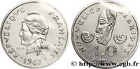 NEW HEBRIDES (VANUATU since 1980) Essai de 10 Francs NEW HEBRIDES (VANUATU since 1980) Paris 1967 (24mm, 6g, 6h) -