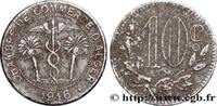 ALGERIA 10 Centimes Chambre de Commerce d’Alger caducéee n ALGERIA 1916 (29,70mm, 5,97g, h) -