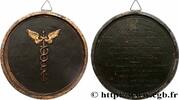 FRANCE Médaillon en terre cuite, Bazar bordelais MONUMENTS 33 - Bordeaux 1833 (136mm, 245,94g, 12h) -