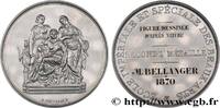 FRANCE Médaille, École impériale et spéciale des Beaux-Ar BEAUX-ARTS - SOCIÉTÉS, ÉCOLES ET PRIX 1870 (49,5mm, 64,79g, 12h) -