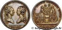 FRANCE Médaille, Mariage du dauphin Louis et de l'archidu DAUPHINÉ - LOUIS X, DAUPHIN (futur LOUIS XVI) 1770 (41,5mm, 33,59g, 12h) -