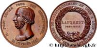 FRANCE Médaille, Notaires de Lyon, Démophile Laforest DEUXIÈME RÉPUBLIQUE 69 - Lyon 1848 (60mm, 112,03g, 12h) -